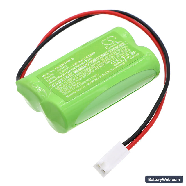 Dual-Lite EV4D-02L Replacement Battery, 2.4V, 2000mAh, Ni-MH 1