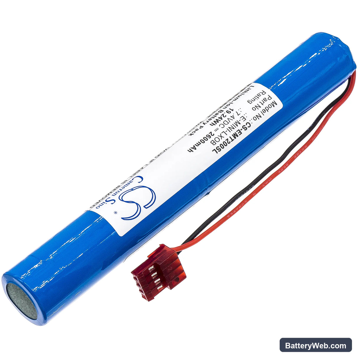 Environment E-2DB Replacement Battery, 7.4V, 2600mAh, Li-ion 2