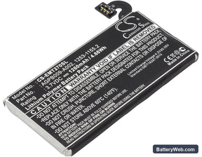 Sony Ericsson Xperia MT27 Replacement Battery, 3.7V, 1260mAh, Li-Polymer 1