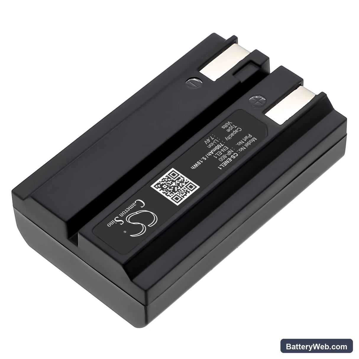 Minolta DG-5W Replacement Battery, 7.4V, 700mAh, Li-ion 2