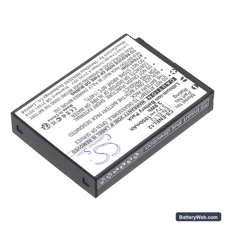 NiKon Coolpix S610 Replacement Battery, 3.7V, 1050mAh, Li-ion 2