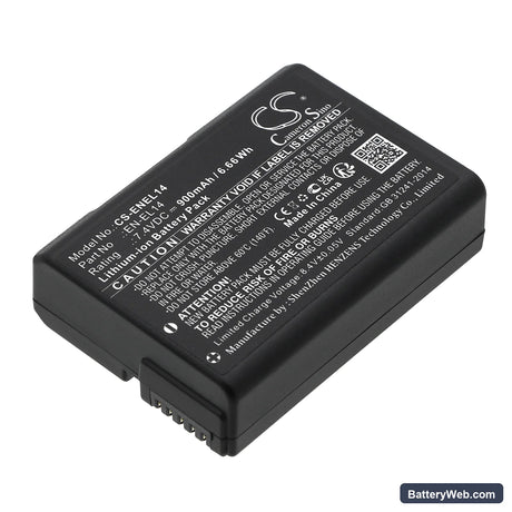 NiKon Coolpix P7000 Replacement Battery, 7.4V, 900mAh, Li-ion 1