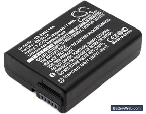NiKon Coolpix P7000 Replacement Battery, 7.4V, 1030mAh, Li-ion 1