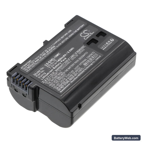 NiKon Coolpix D7000 Replacement Battery, 7V, 1400mAh, Li-ion 1