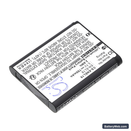 NiKon Coolpix S3100 Replacement Battery, 3.7V, 700mAh, Li-ion 2