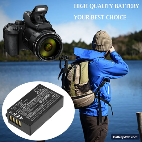 NiKon 1 J1 Replacement Battery, 7.4V, 850mAh, Li-ion 6