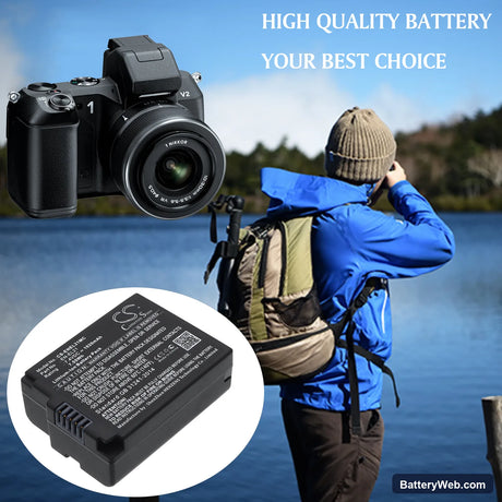 NiKon 1 V2 Replacement Battery, 7.4V, 1020mAh, Li-ion 6