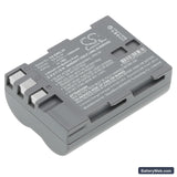 NiKon D100 Replacement Battery, 7.4V, 1500mAh, Li-ion 1