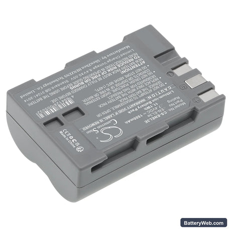 NiKon D100 Replacement Battery, 7.4V, 1500mAh, Li-ion 2