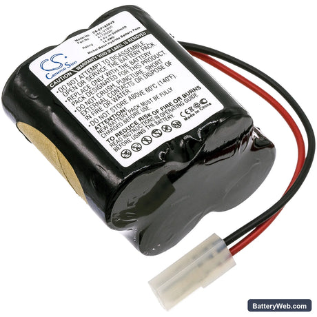Shark X1725QN Replacement Battery, 4.8V, 3000mAh, Ni-MH 1