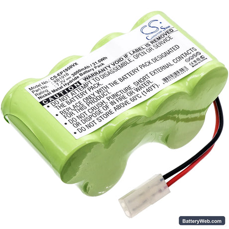 Euro Pro Shark V1950 Replacement Battery, 7.2V, 3000mAh, Ni-MH 1