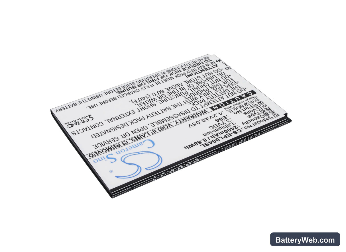 Elephone ECOO E04 Replacement Battery, 3.7V, 2400mAh, Li-ion 2