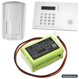ProSafe 1131 Replacement Battery, 7.2V, 700mAh, Ni-MH 6