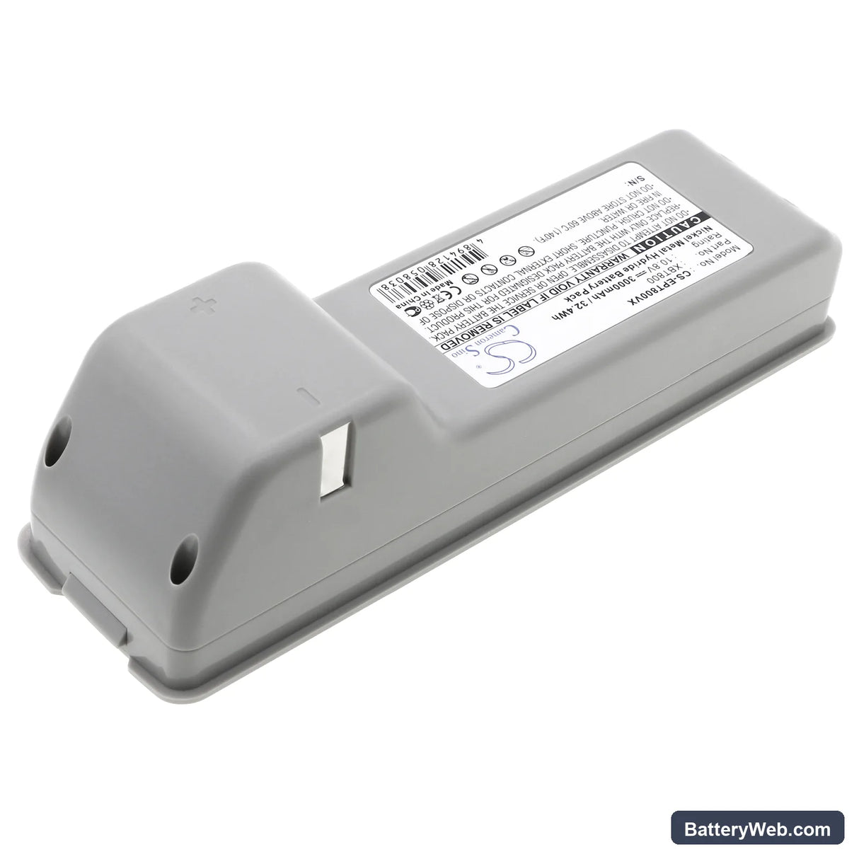 Shark SV800 Replacement Battery, 10.8V, 3000mAh, Ni-MH 2