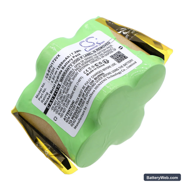 Domo DO204SW Replacement Battery, 4.8V, 1500mAh, Ni-MH 1