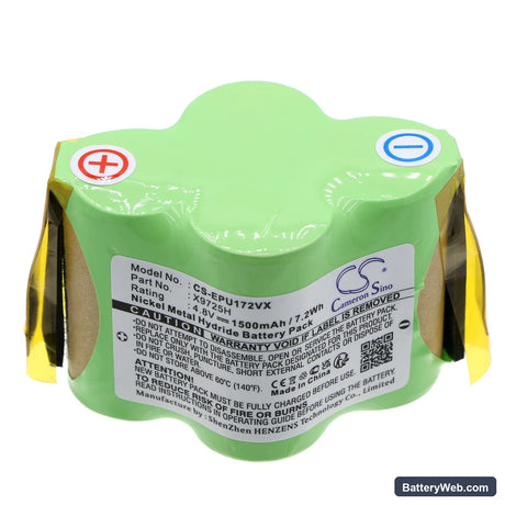 Domo DO204SW Replacement Battery, 4.8V, 1500mAh, Ni-MH 3