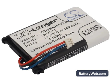 Sony Ericsson A2638 Replacement Battery, 3.7V, 1400mAh, Li-ion 1