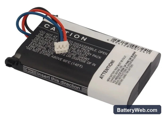Sony Ericsson A2638 Replacement Battery, 3.7V, 1400mAh, Li-ion 3