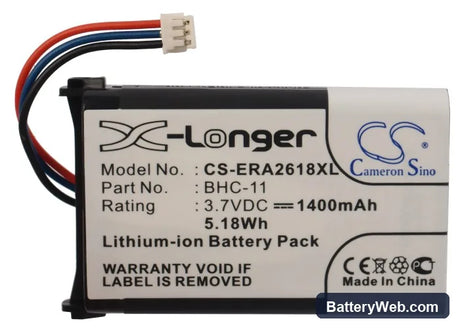Sony Ericsson A2638 Replacement Battery, 3.7V, 1400mAh, Li-ion 5