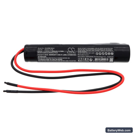 Eterna EB1 Replacement Battery, 3.6V, 1600mAh, Ni-CD 3