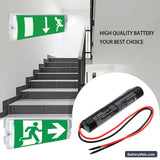 Eterna EB1 Replacement Battery, 3.6V, 1600mAh, Ni-CD 5