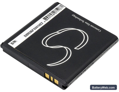 Sony BSP60 Replacement Battery, 3.7V, 2050mAh, Li-ion 3