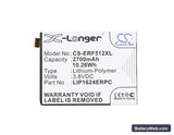 Sony Ericsson Xperia X Replacement Battery, 3.8V, 2700mAh, Li-Polymer 3