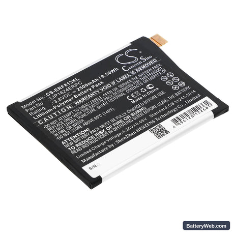 Sony Xperia X Performance Replacement Battery, 3.8V, 2500mAh, Li-Polymer 1