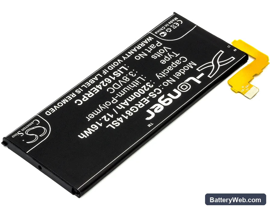 Sony Xperia XZ Premium Replacement Battery, 3.8V, 3200mAh, Li-Polymer 2