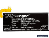 Sony Xperia XZ Premium Replacement Battery, 3.8V, 3200mAh, Li-Polymer 5