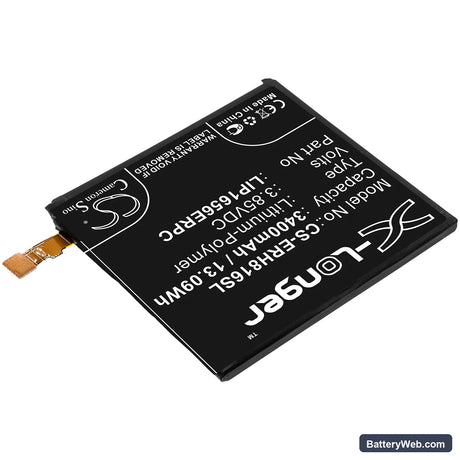 Sony Xperia XZ2 Premium Replacement Battery, 3.85V, 3400mAh, Li-Polymer 2
