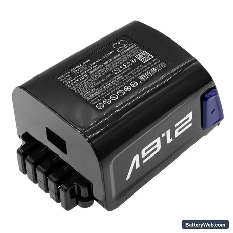 Eureka PowerPlush Z0701B Replacement Battery, 21.6V, 2000mAh, Li-ion 3