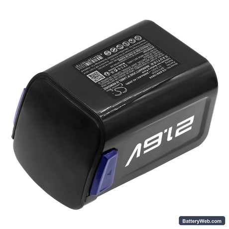 Eureka PowerPlush Z0701B Replacement Battery, 21.6V, 2000mAh, Li-ion 4