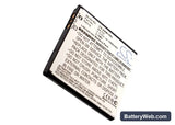Sony Ericsson Xperia Neo Replacement Battery, 3.7V, 1000mAh, Li-ion 5