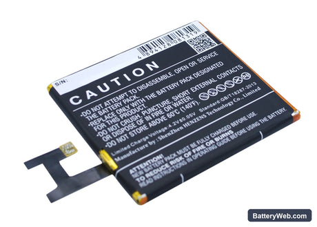 Sony Ericsson Xperia M2 Replacement Battery, 3.7V, 2300mAh, Li-Polymer 3