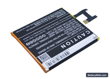Sony Ericsson Xperia M2 Replacement Battery, 3.7V, 2300mAh, Li-Polymer 4