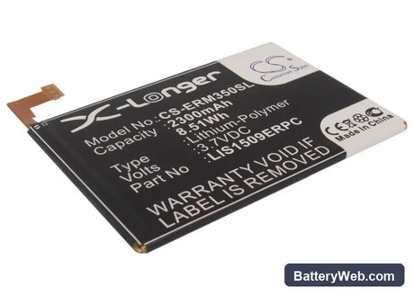 Sony Ericsson Xperia SP Replacement Battery, 3.7V, 2300mAh, Li-Polymer 1