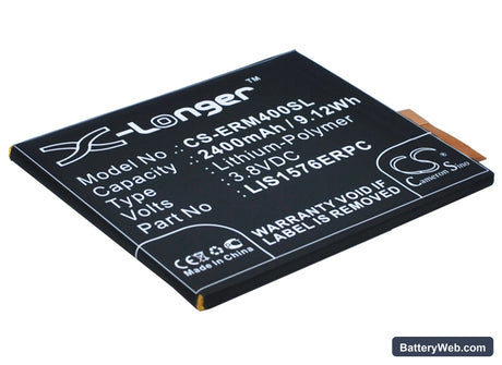Sony Ericsson Xperia M4 Replacement Battery, 3.8V, 2400mAh, Li-Polymer 2