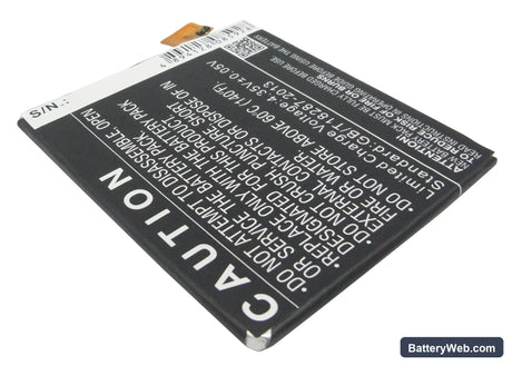 Sony Xperia T2 Ultra Replacement Battery, 3.8V, 3000mAh, Li-Polymer 4