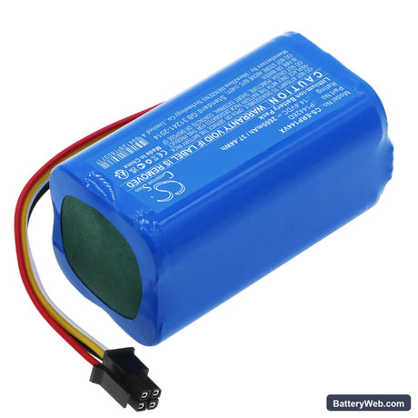 Eureka Groove Robot Vacuum Replacement Battery, 14.4V, 2600mAh, Li-ion 2