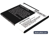 Sony Ericsson Xperia Arc Replacement Battery, 3.7V, 1500mAh, Li-ion 3