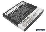 Sony Ericsson U5 Replacement Battery, 3.7V, 900mAh, Li-ion 4