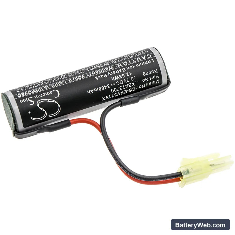 Shark Cordless Rechargeable Hard Floor Sweeper V3700UK Replacement Battery, 3.7V, 3400mAh, Li-ion 2