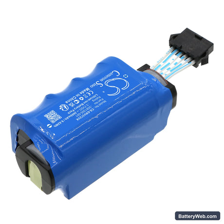 Shark Cordless Rechargeable Hard Floor Sweeper V3700C Replacement Battery, 3.7V, 2600mAh, Li-ion 2