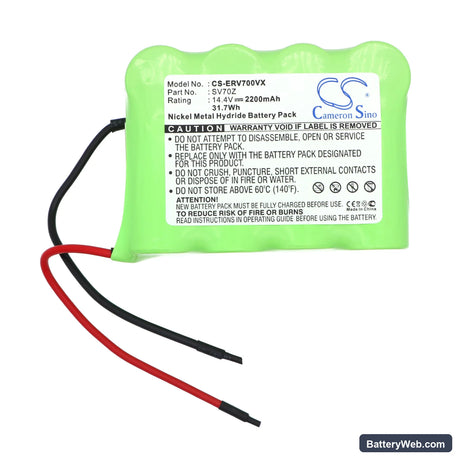 Bosch Constructa Balay Neff 751992 Replacement Battery, 14.4V, 2200mAh, Ni-MH 5