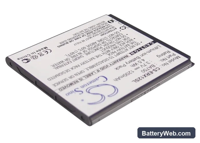 Sony Ericsson Xperia Arc Replacement Battery, 3.7V, 1200mAh, Li-ion 2