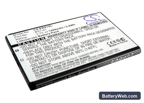 NTT DoCoMo XperiaTM Replacement Battery, 3.7V, 1500mAh, Li-ion 1
