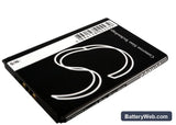 NTT DoCoMo XperiaTM Replacement Battery, 3.7V, 1500mAh, Li-ion 3