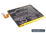 Sony Ericsson Xperia ion Replacement Battery, 3.7V, 1800mAh, Li-Polymer 2