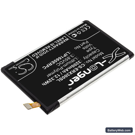 Sony Xperia XZ3 Replacement Battery, 3.85V, 3200mAh, Li-Polymer 2